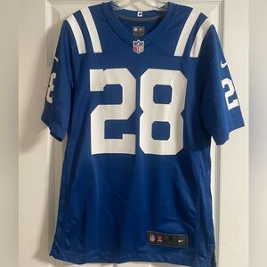 Men's Nike Jonathan Taylor Royal Indianapolis Colts Vapor Limited Jersey- SM